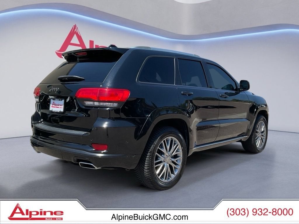 2018 Jeep Grand Cherokee Summit 4x4