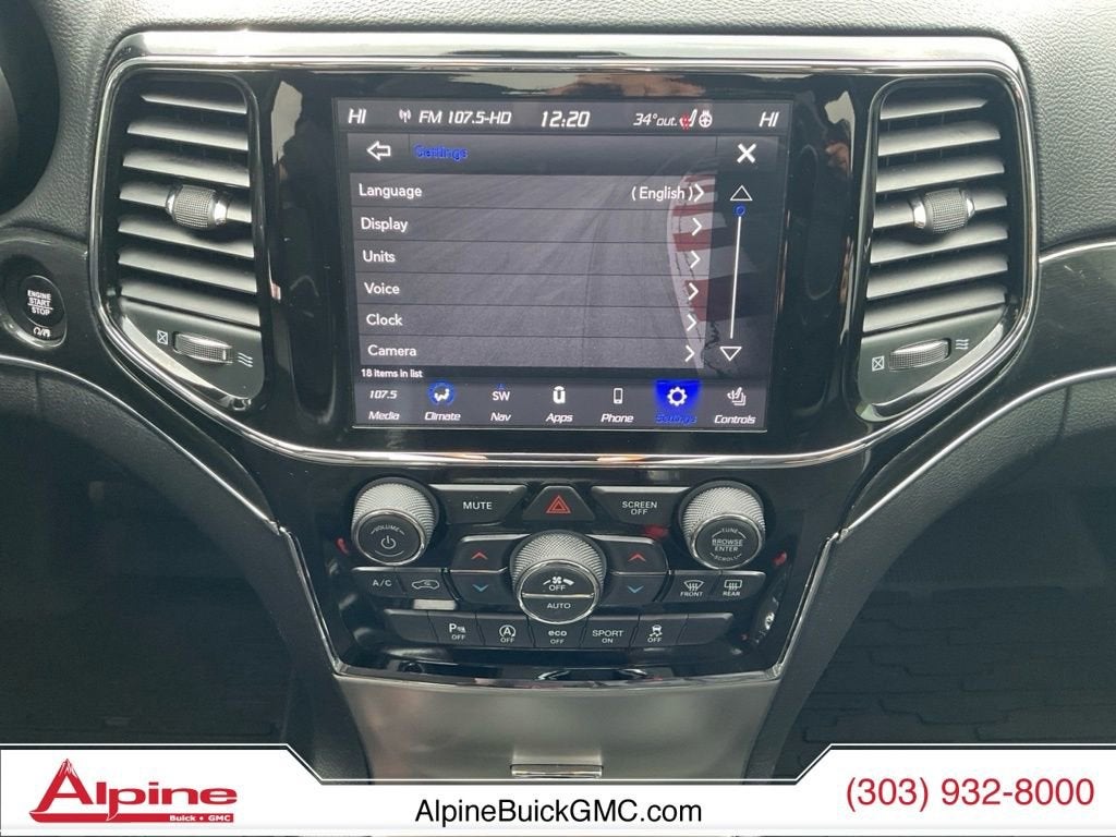 2020 Jeep Grand Cherokee Trailhawk 4X4