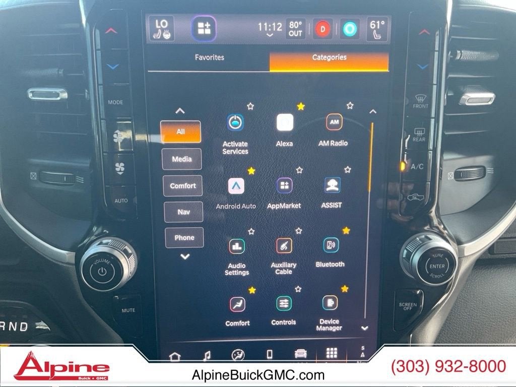 2025 RAM 1500 Big Horn Crew Cab 4x4 5'7" Box