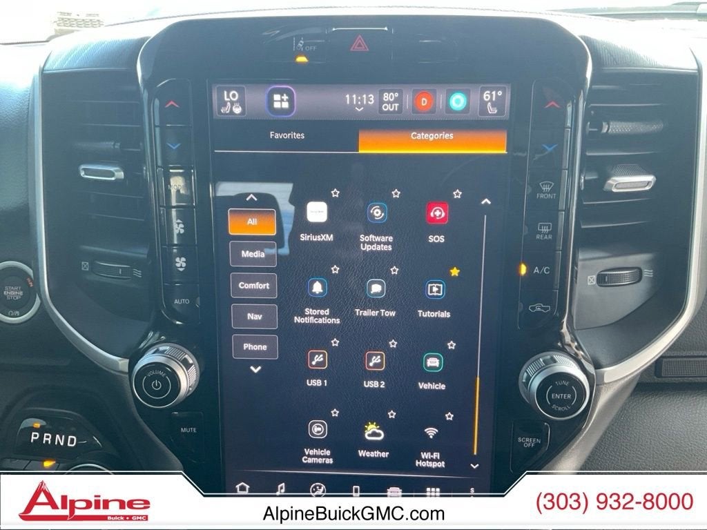 2025 RAM 1500 Big Horn Crew Cab 4x4 5'7" Box