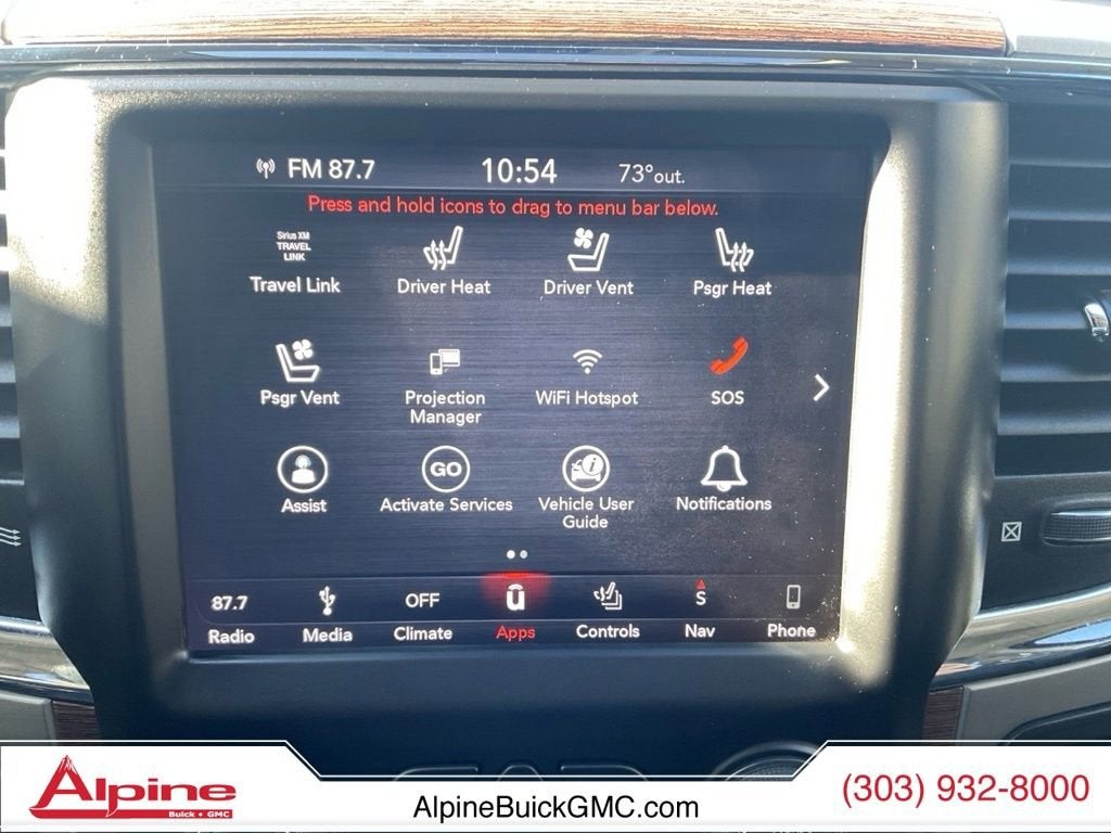 2018 RAM 2500 Laramie Crew Cab 4x4 6'4" Box