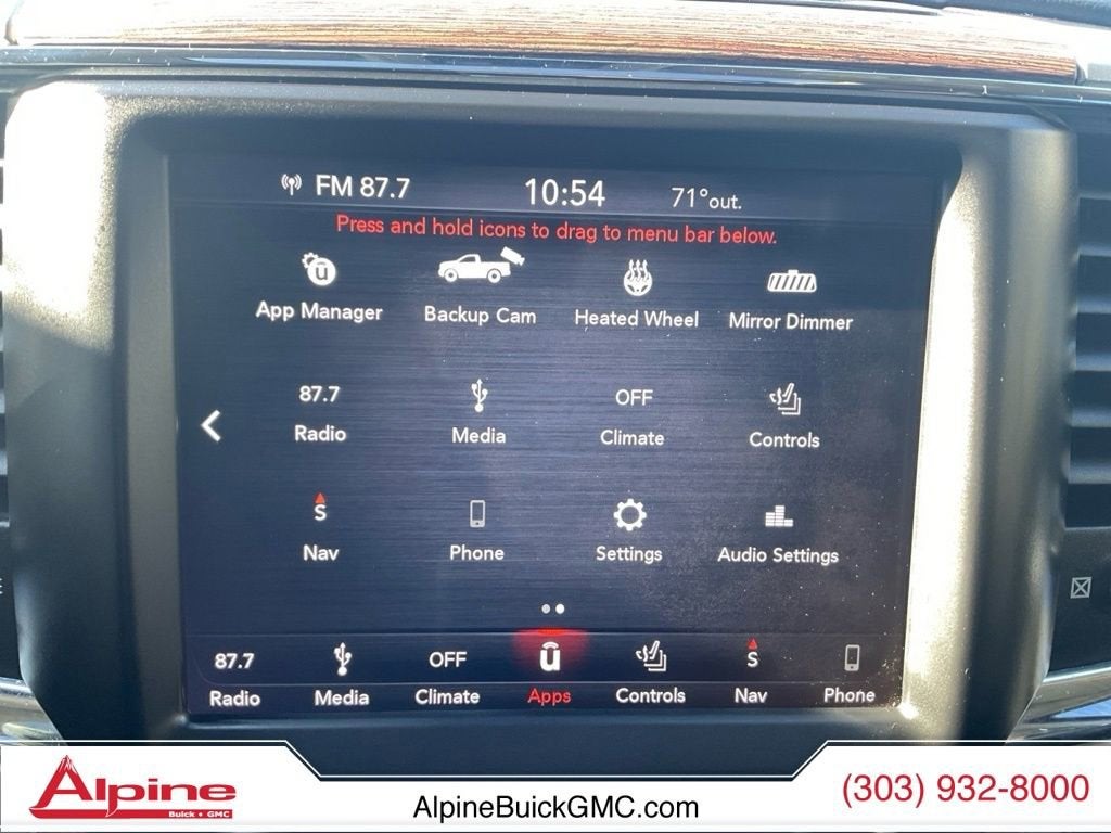 2018 RAM 2500 Laramie Crew Cab 4x4 6'4" Box