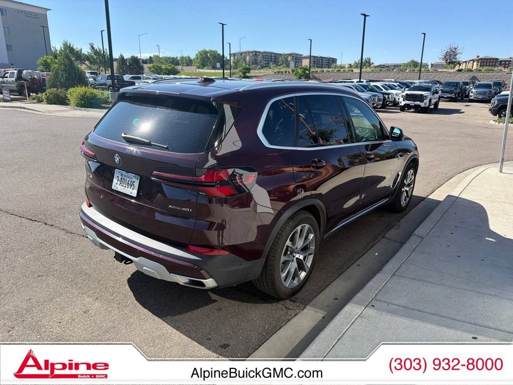 2025 BMW X5 xDrive40i