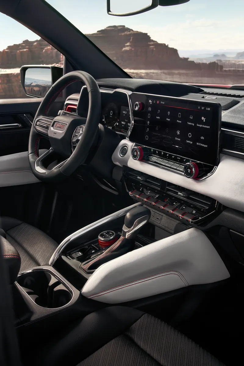2026 GMC Canyon infotainment system at Alpine Buick GMC South in Colorado Springs CO