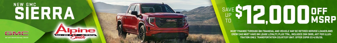 New GMC Sierra 